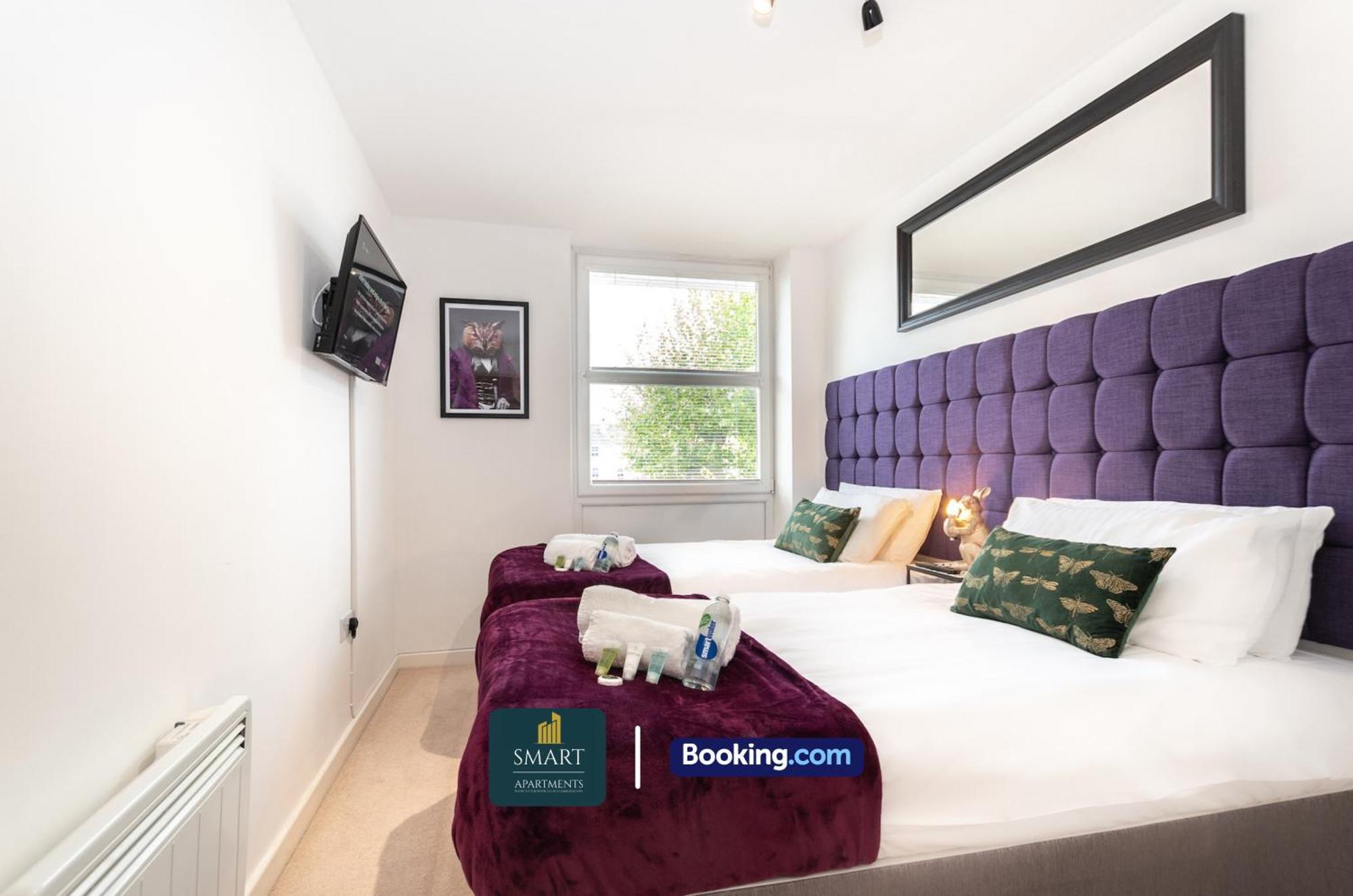 Spacious City Center Apartment By Smart Apartments Short Lets & Serviced Accommodation Apartment Southampton With Free Wifi Dış mekan fotoğraf