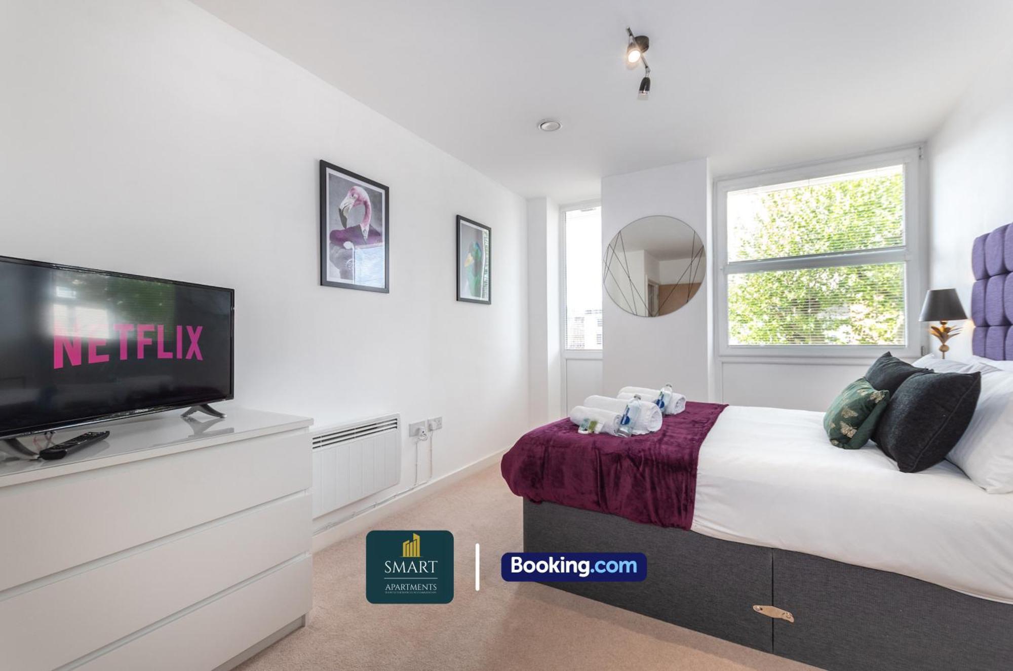 Spacious City Center Apartment By Smart Apartments Short Lets & Serviced Accommodation Apartment Southampton With Free Wifi Dış mekan fotoğraf