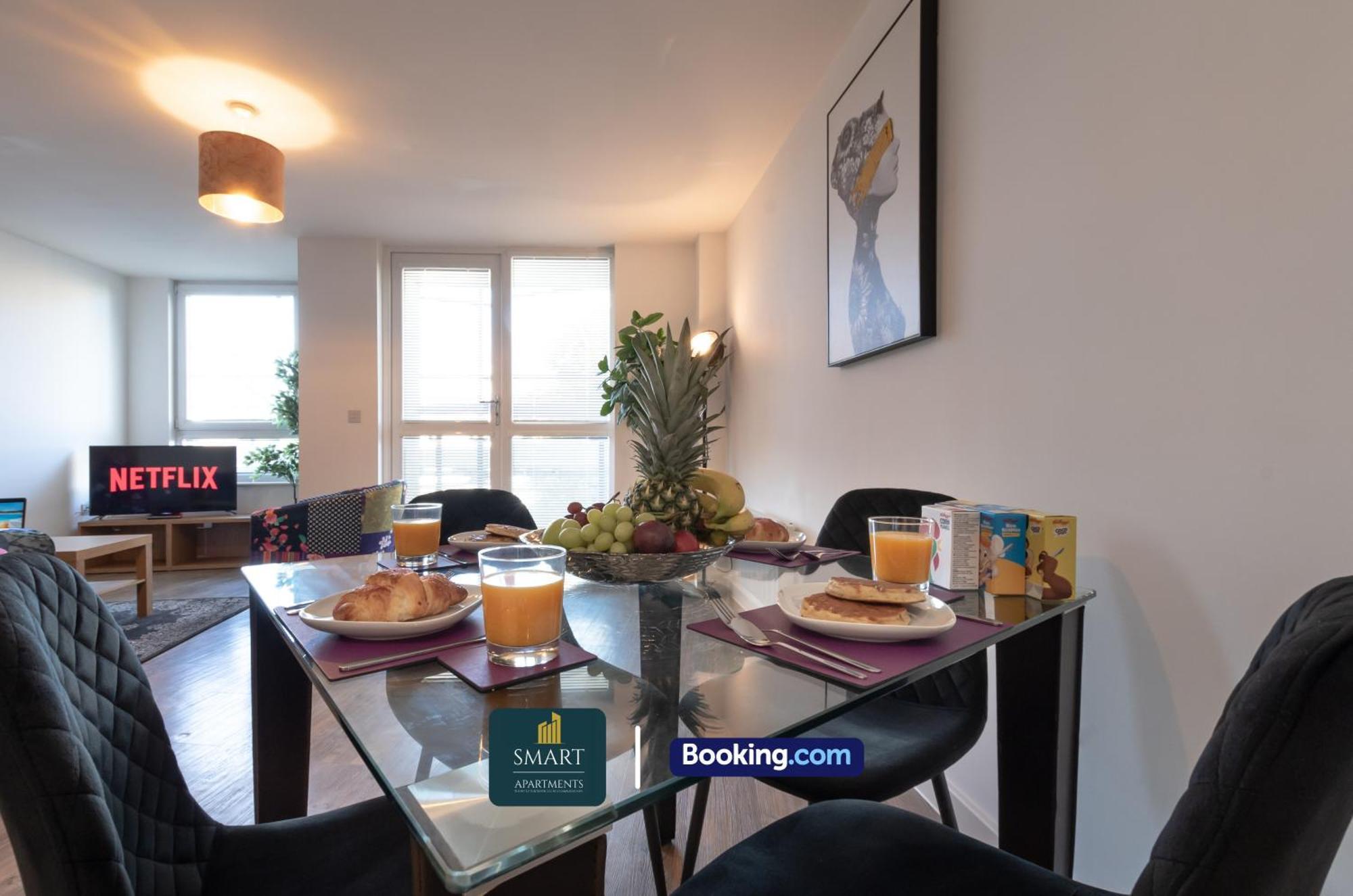Spacious City Center Apartment By Smart Apartments Short Lets & Serviced Accommodation Apartment Southampton With Free Wifi Dış mekan fotoğraf